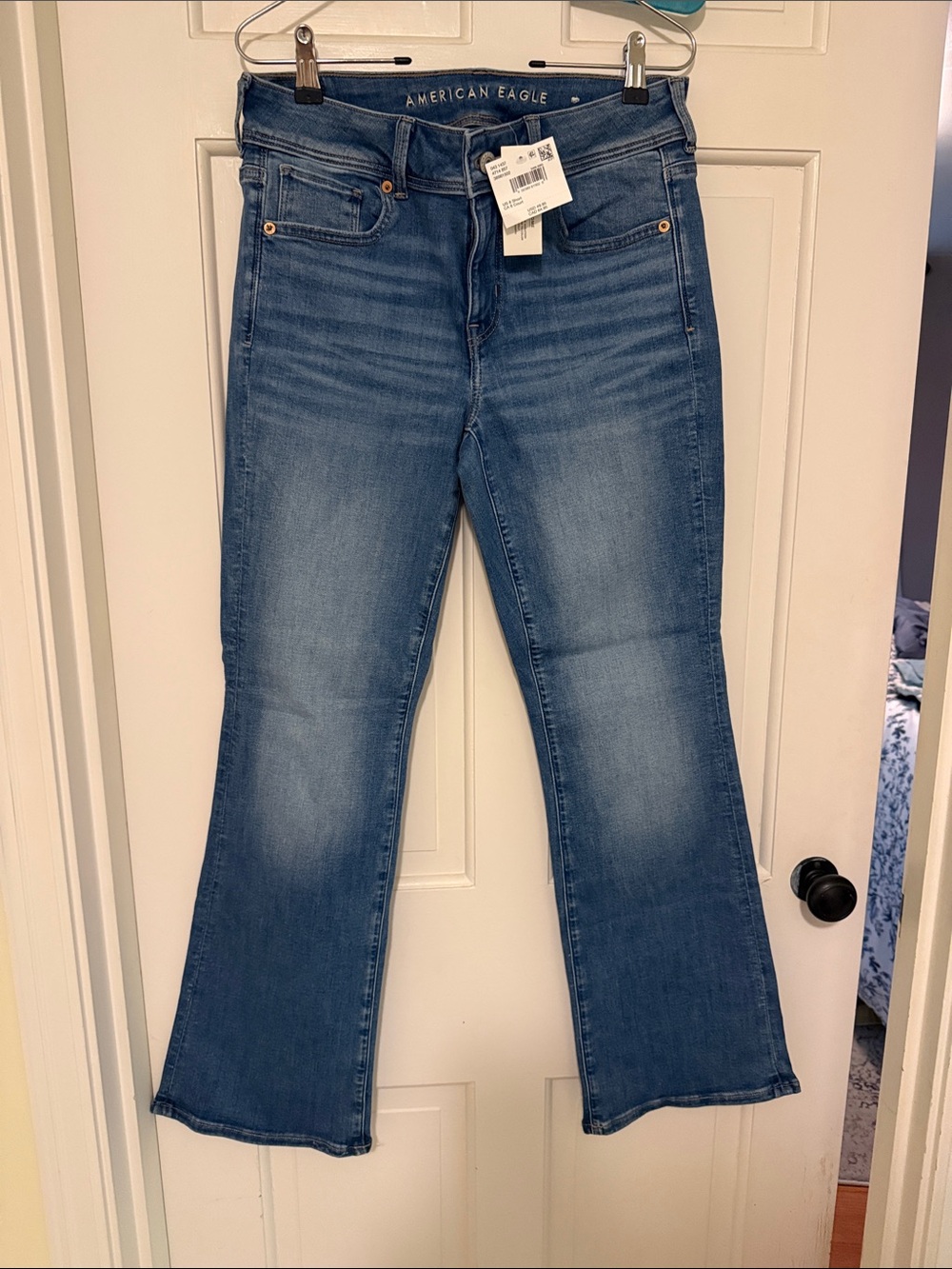 American Eagle Outfitters Light Blue Flare Jeans